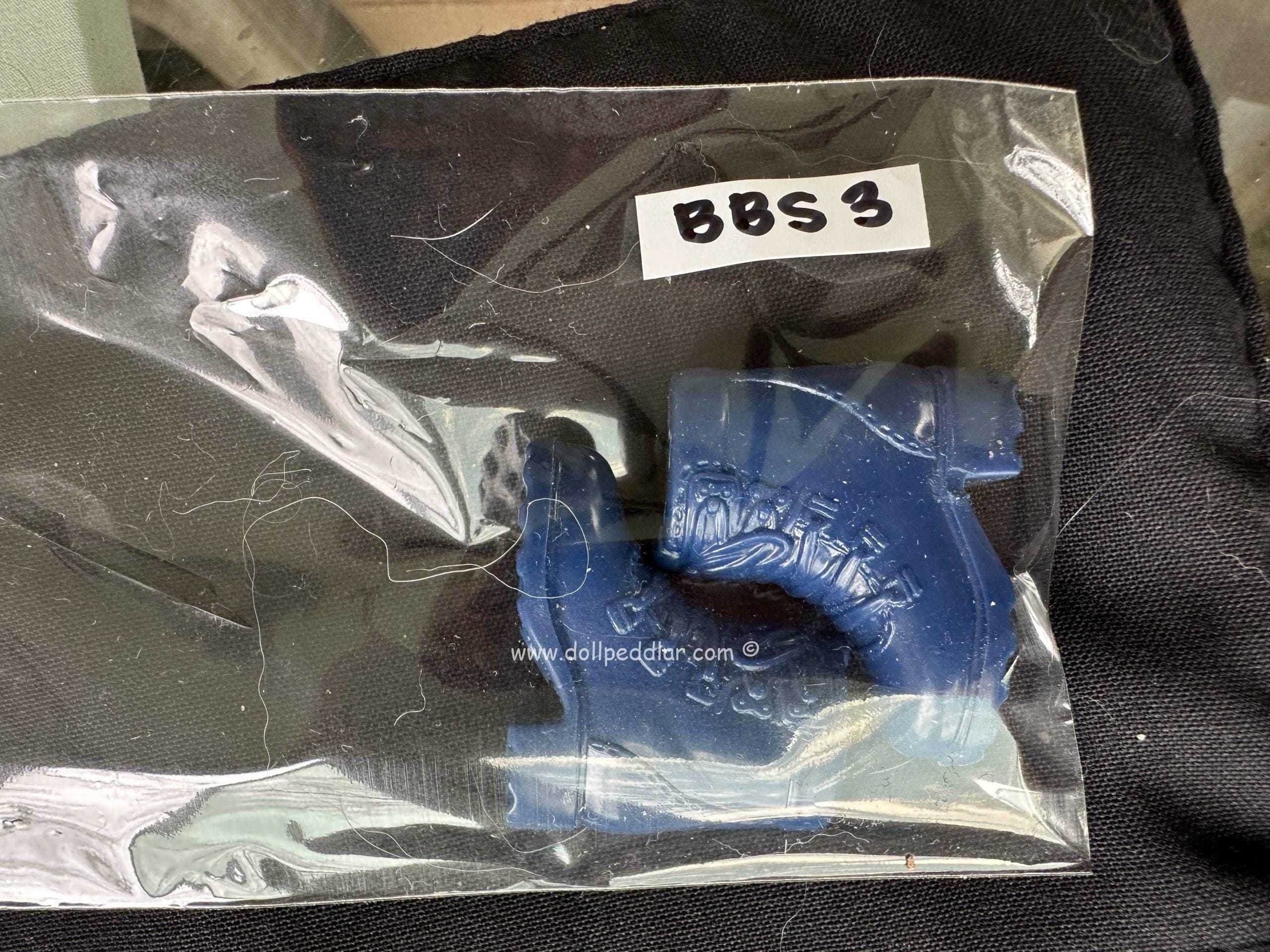 Vintage Blue Barbie Boots - Image 6