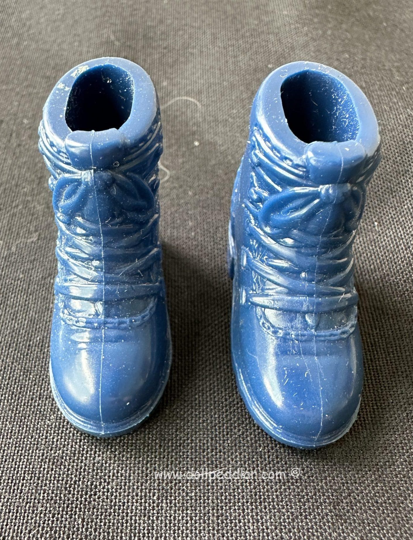 Vintage Blue Barbie Boots - Image 5