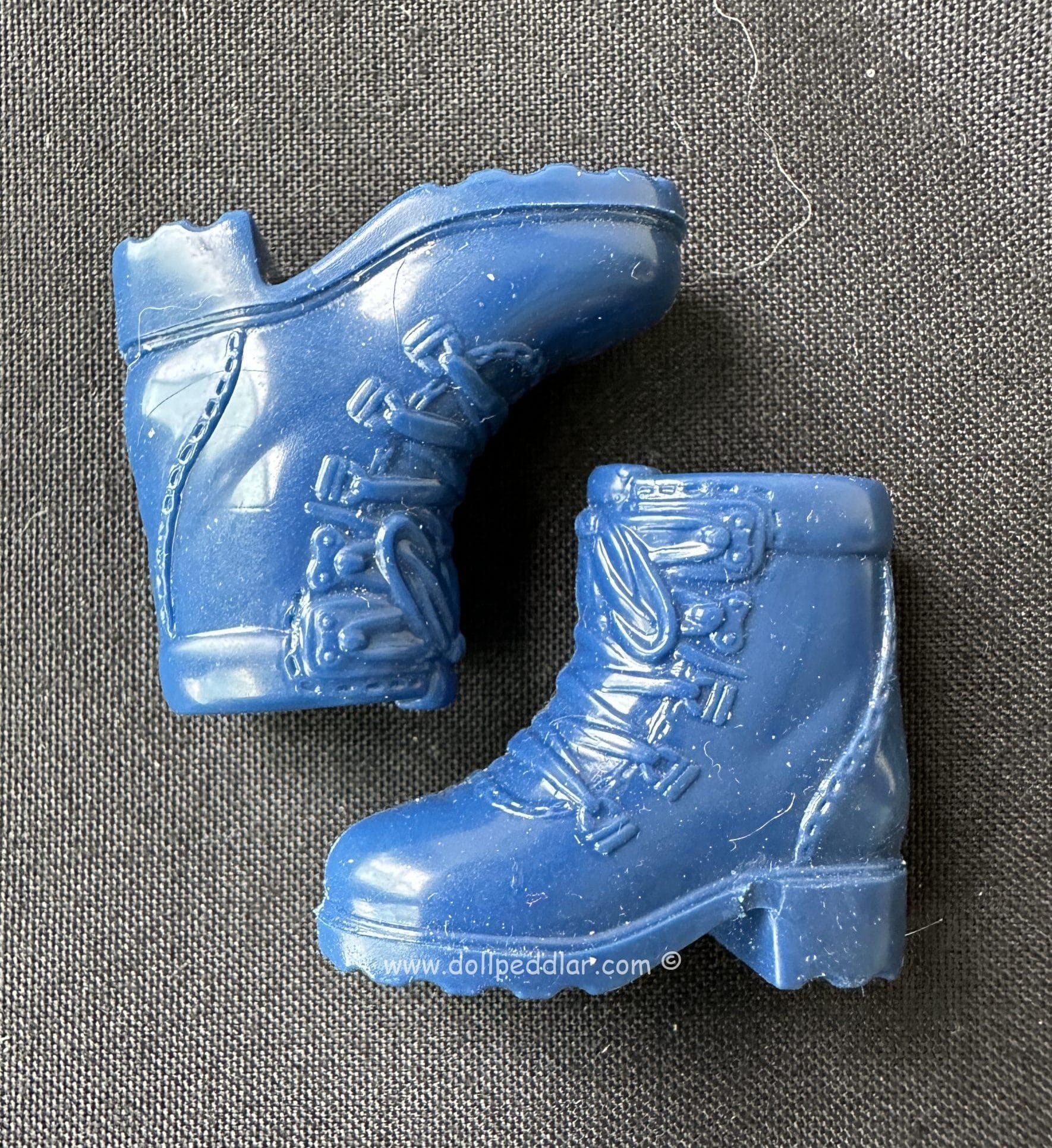 Vintage Blue Barbie Boots