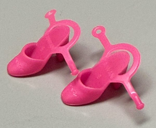 Vintage Butterfly Strap Heel (Pink)