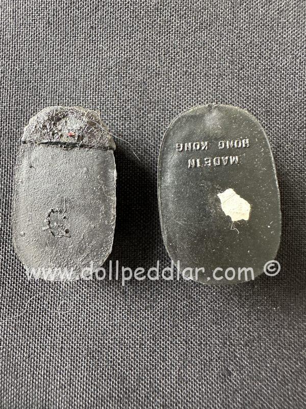 30mm Black Rubber Shoes - Image 2