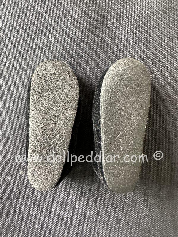 35mm Black Velvet Shoes - Image 4