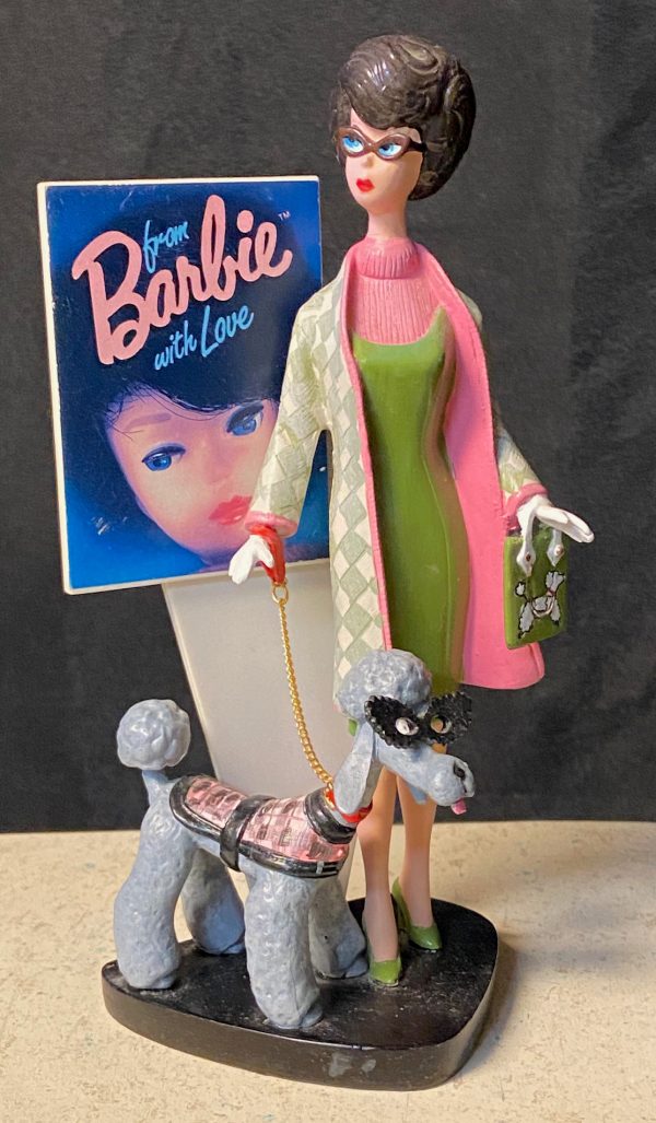 Enesco From Barbie with Love Poodle Parade Figurine 6" NO BOX
