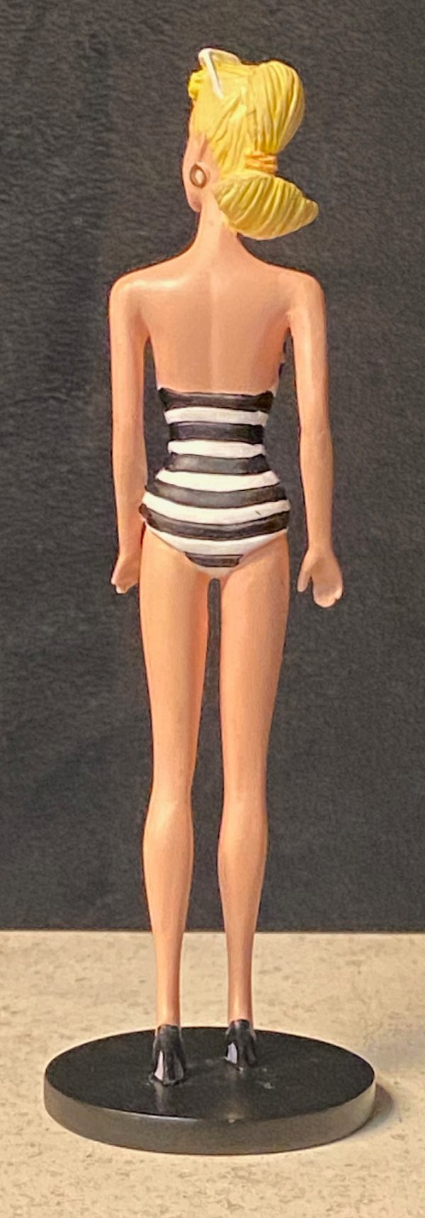 Danbury Mint Classic Barbie Swimsuit Figurine 6" NO BOX/DAMAGED - Image 2