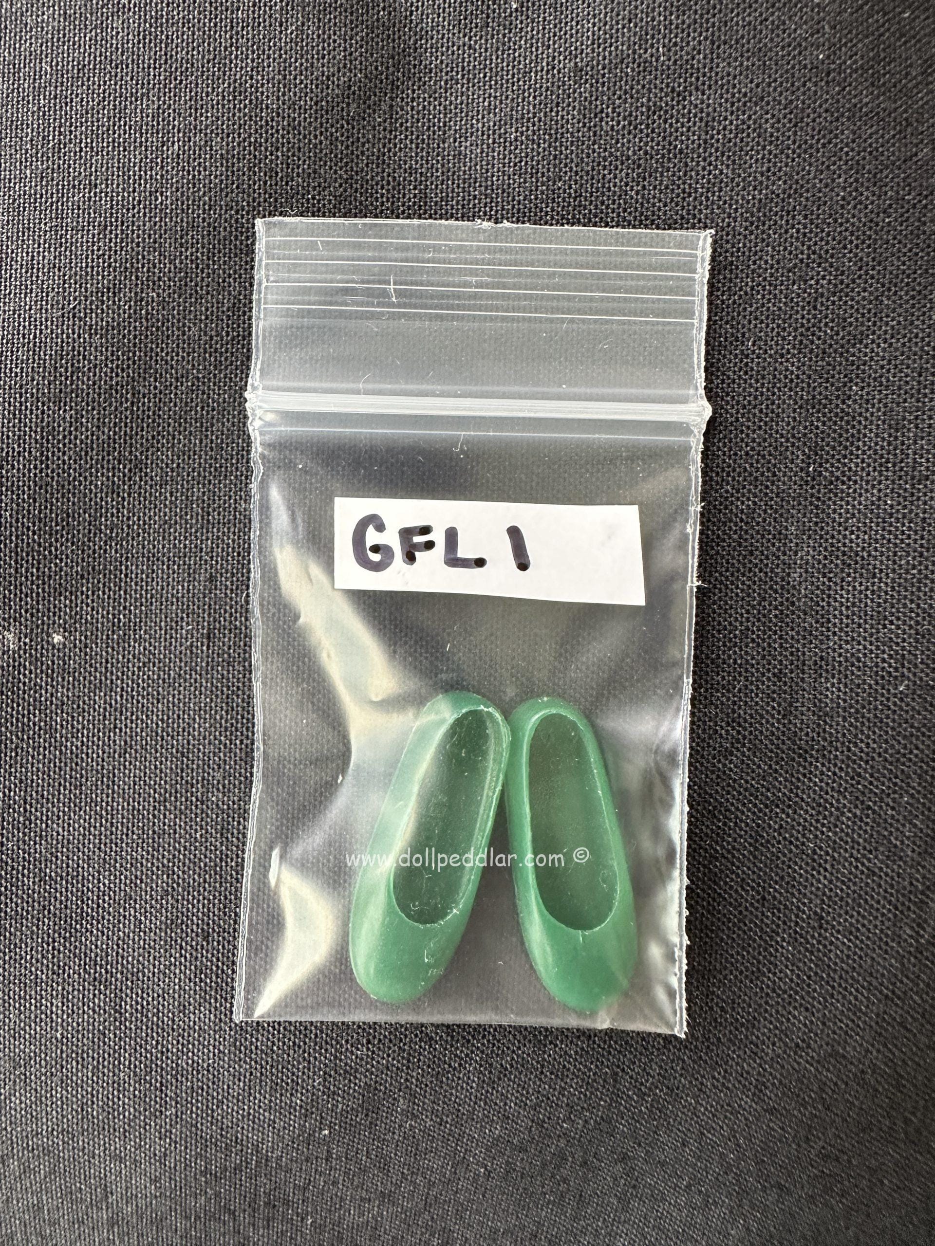 Vintage Green Barbie Flats - Image 5