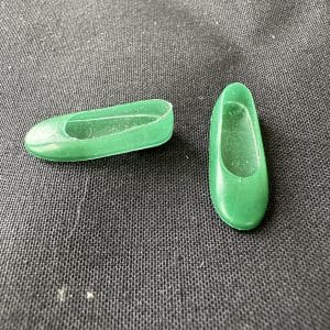 Vintage Green Barbie Flats