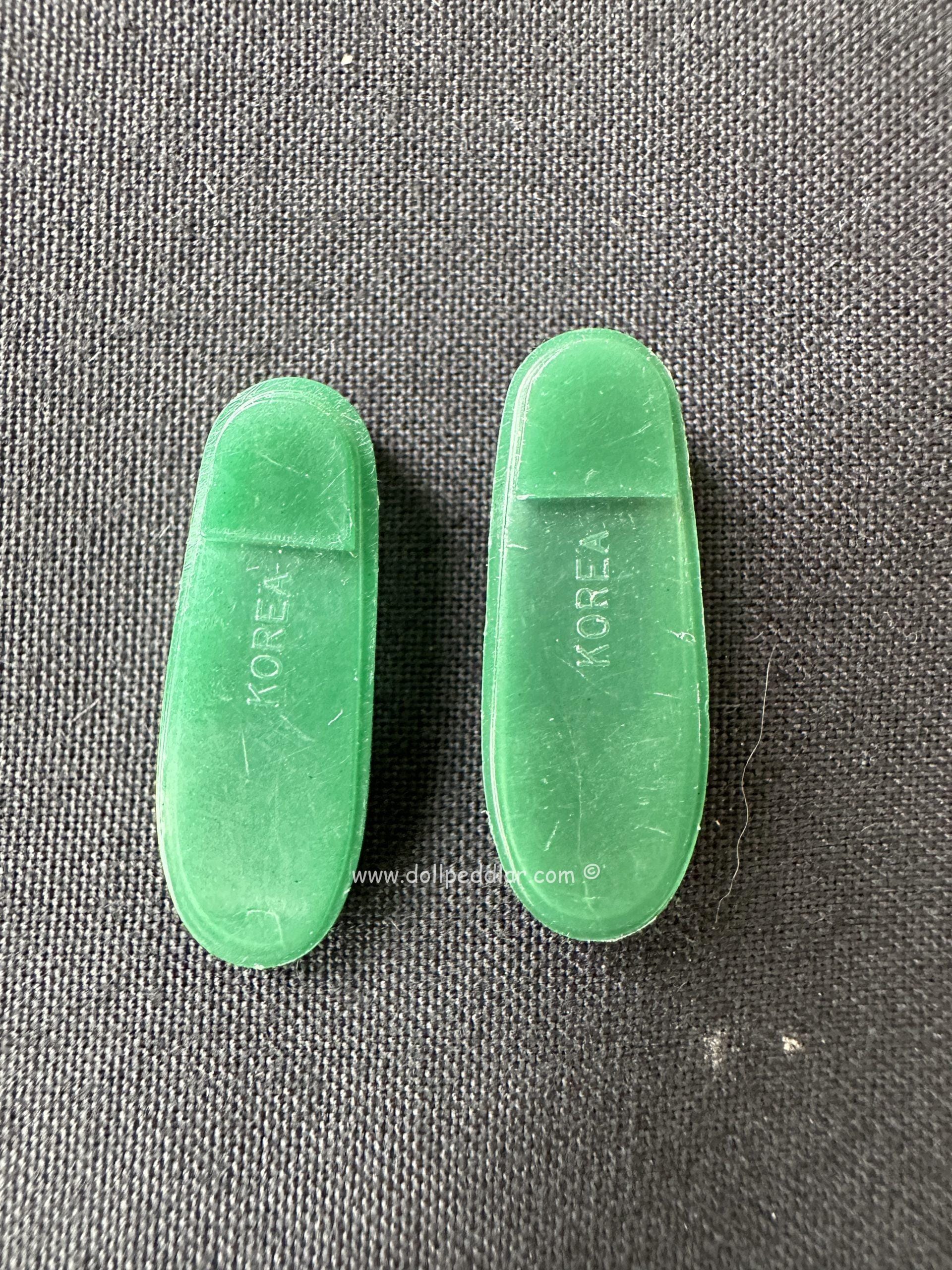 Vintage Green Barbie Flats - Image 3