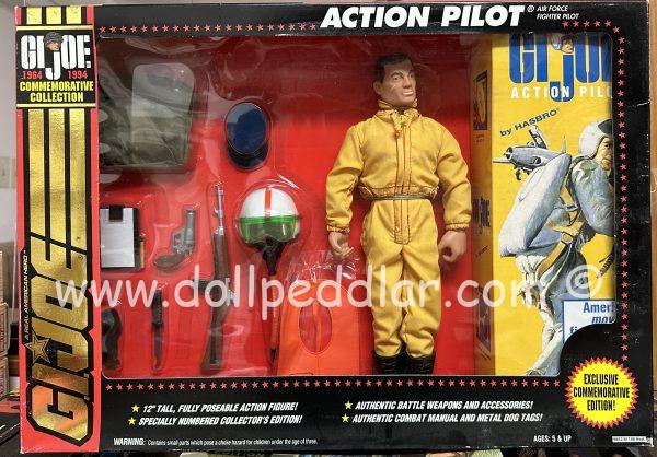GI Joe Action Pilot Commemorative Collection Brunette New NRFB