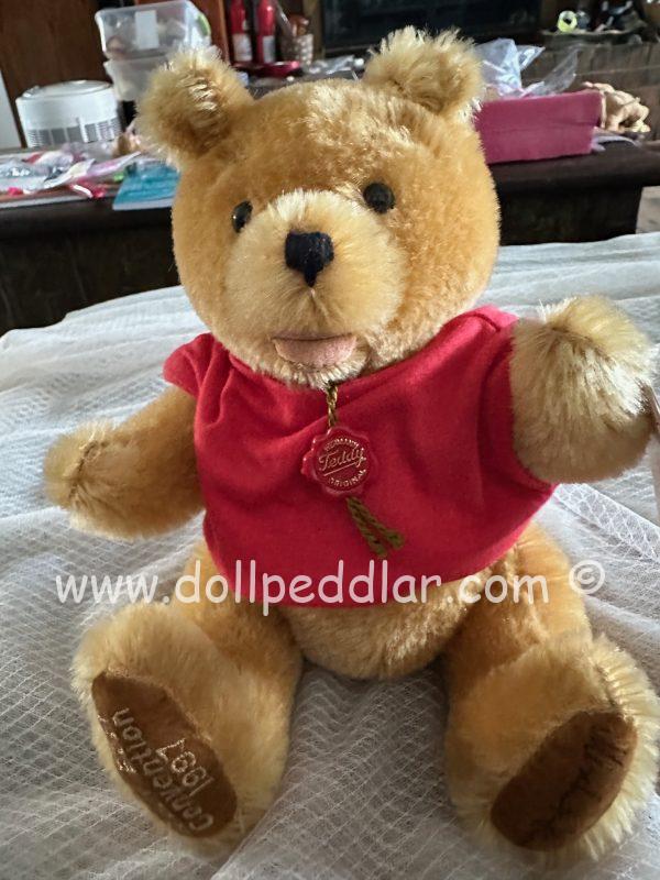 Walt Disney World Teddy-Hermann Gmbh   New with  RED rope necklace