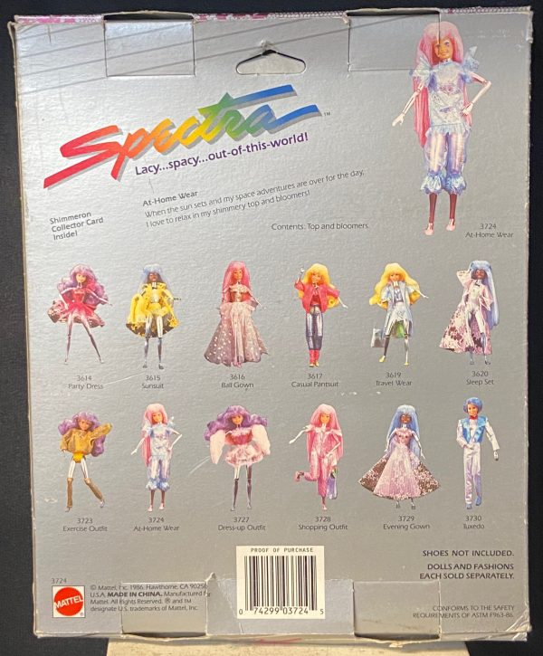 Vintage Mattel Spectra Space Lace Fashion NRFB - Image 2