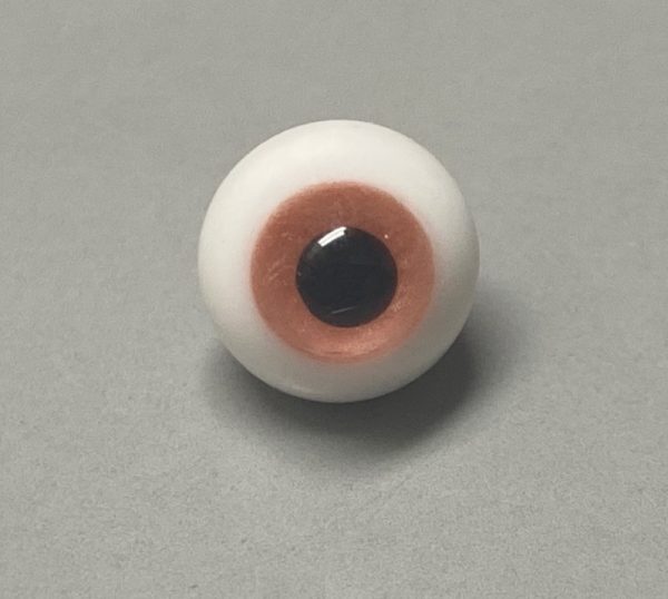 Round Glass Eyes (Peach) 8mm