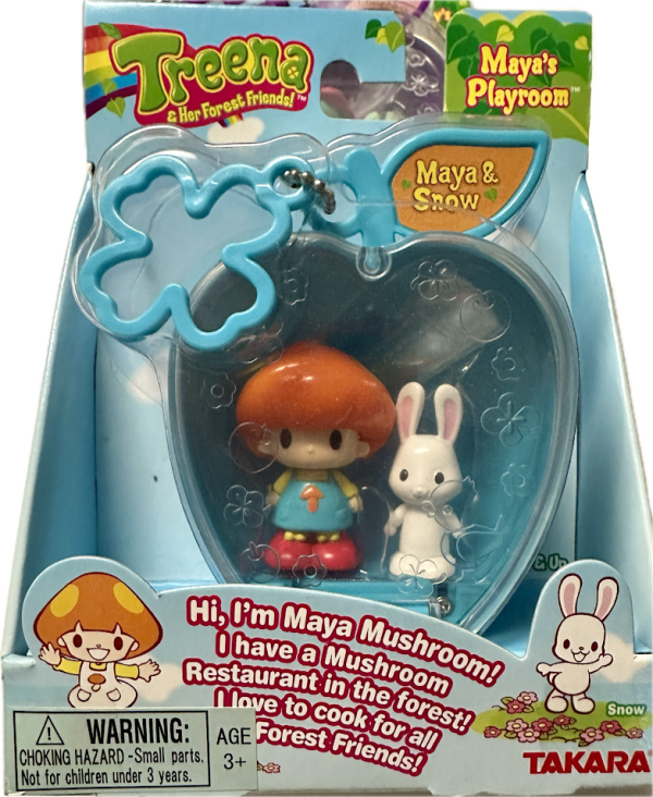Takara Treena & Her Forest Friends Maya's Playroom Maya & Snow - Image 5