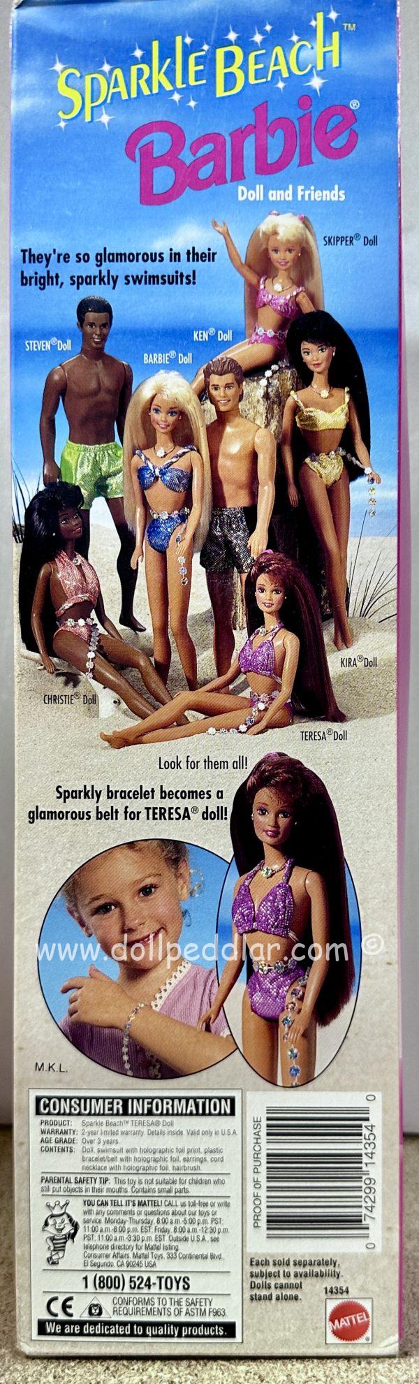 13654 Sparkle Beach Teresa Barbie Doll NRFB - Image 4
