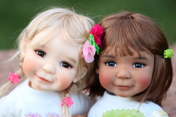 Meadowdolls Moppet Aya Chocolate Resin BJD 15" NUDE New - Image 12