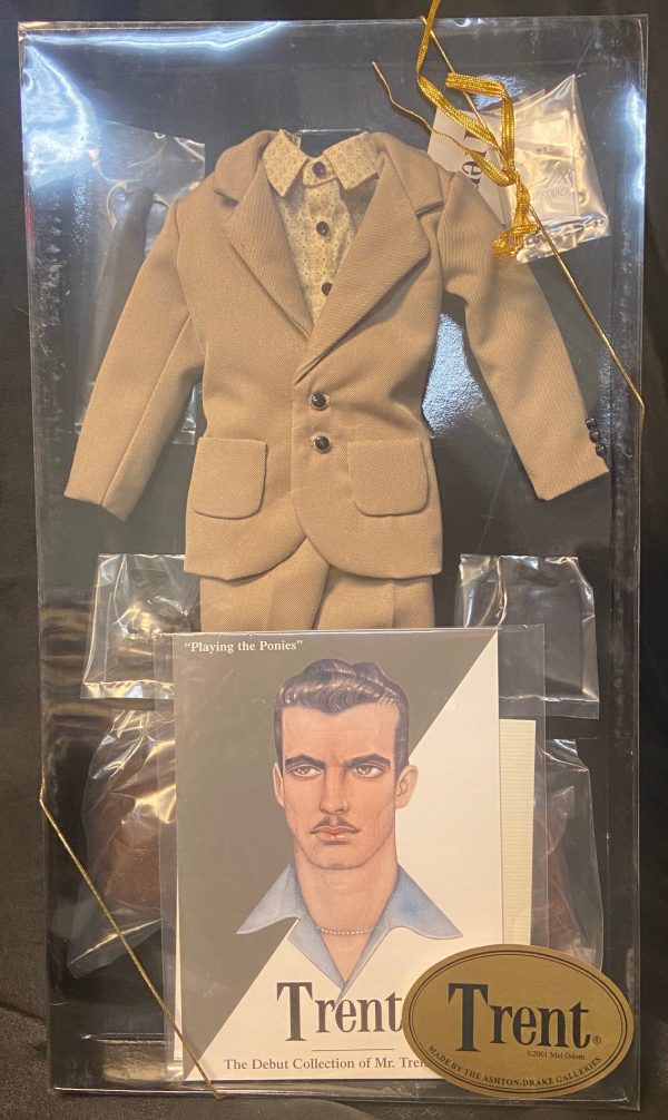 Gene Marshall Trent Osborn Outfit. Playing the Ponies (NRFB)- New Never displayed; includes shipper