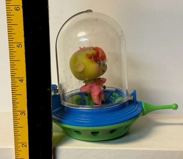 Vintage Mattel Kozmic Kiddles Yellow Fellow & Spacecraft - Image 5