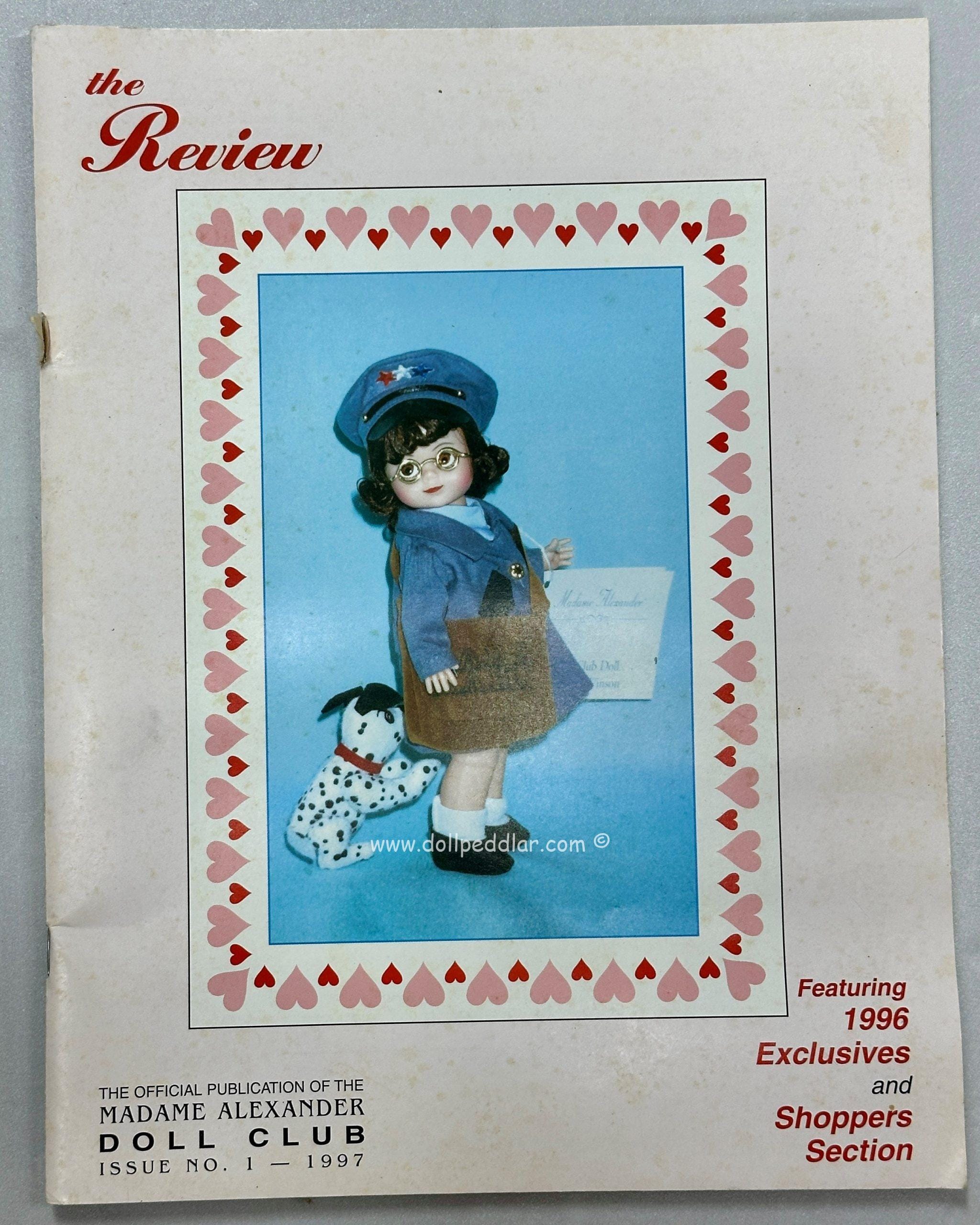 The Review Magazine, Official Madame Alexander Doll Club Issue No. 1 - 1997