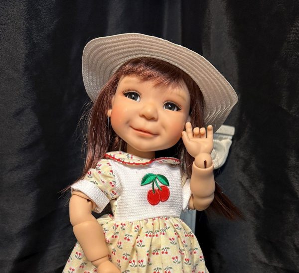 Cherries Fashion Set by Wee Designs Fits 15-16" Dolls - Image 4