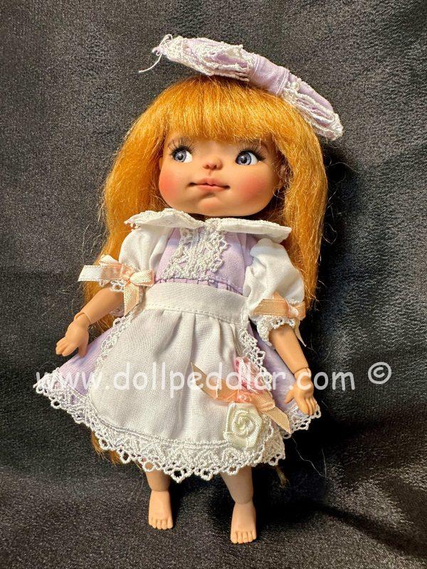 Meadowdolls Vienna Chibbi Tan Resin 7.6" NUDE Mint New - Image 2
