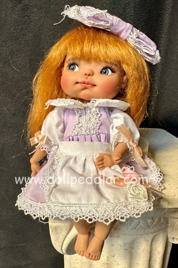 Meadowdolls Vienna Chibbi Tan Resin 7.6" NUDE Mint New - Image 4
