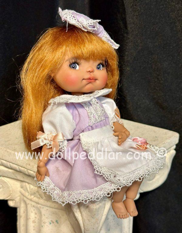 Meadowdolls Vienna Chibbi Tan Resin 7.6" NUDE Mint New - Image 3