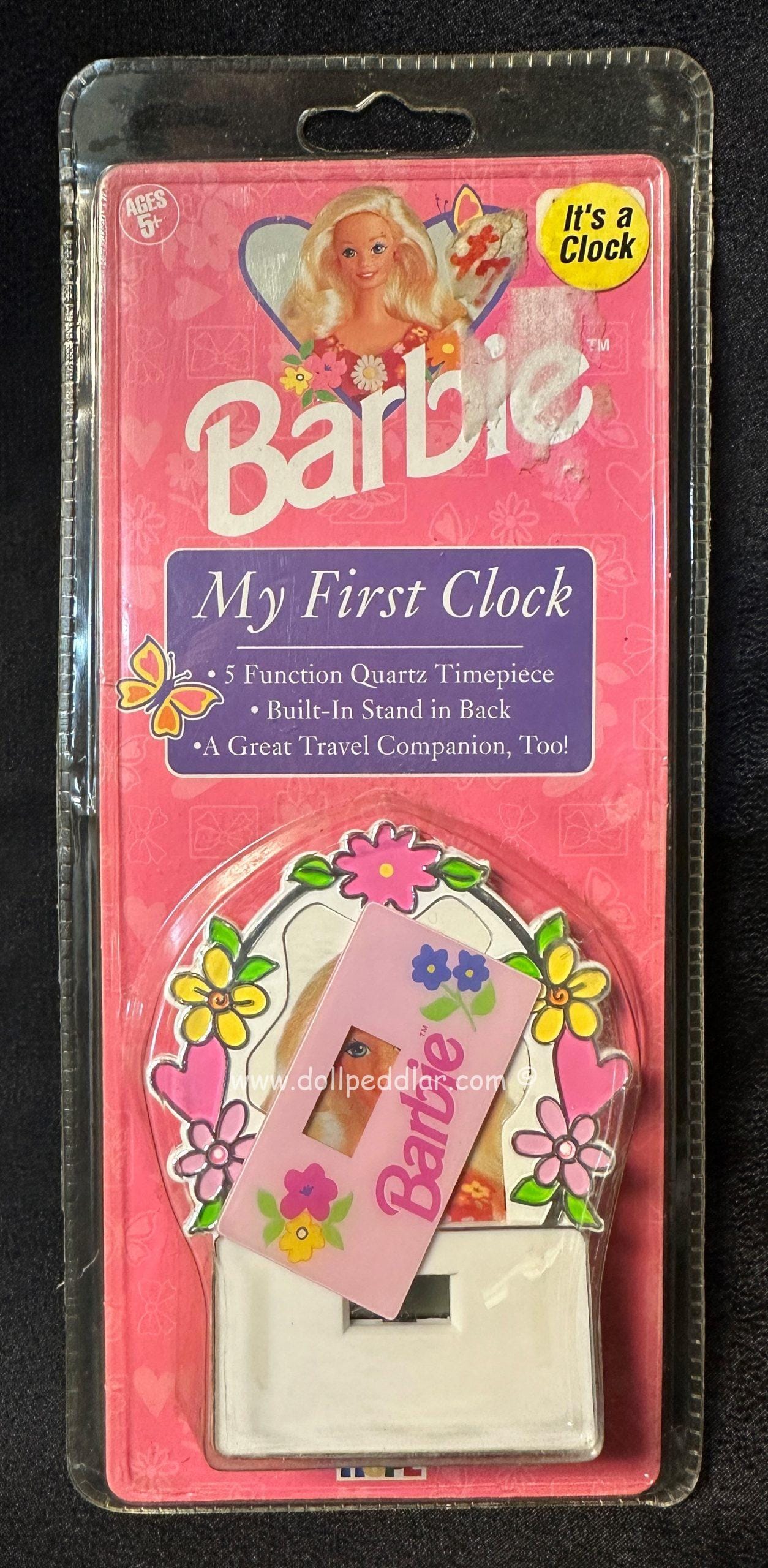 26795 Barbie, My First Clock MIB