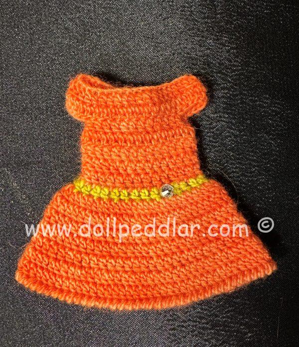 Knit Dress and Hat Set, 4" Long Dress - Image 2
