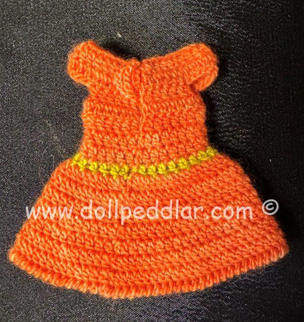 Knit Dress and Hat Set, 4" Long Dress - Image 3