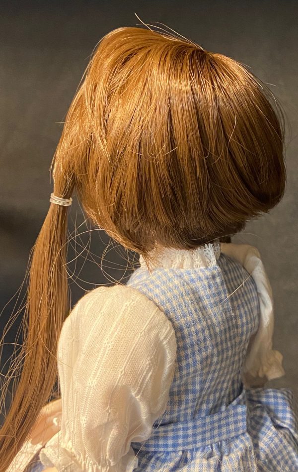 Brunette Short Wig with Long Pigtails Size 7-8 - Image 2