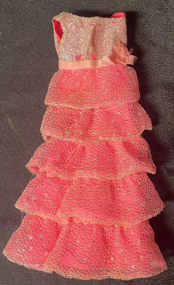 #1871 Romantic Ruffles Barbie DRESS ONLY