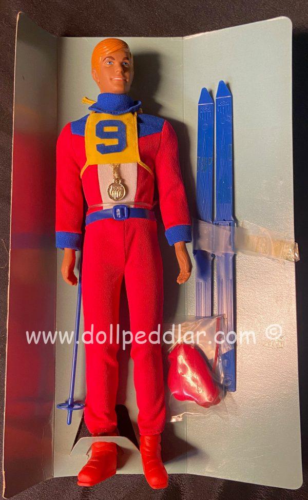 #7261 Vintage US Olympic Gold Medal Ken Skier - Image 2