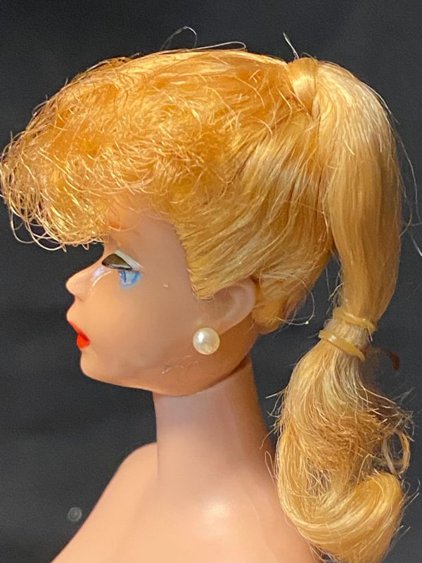 Vintage #5 Blonde Ponytail Barbie Nude/No Box - Image 7