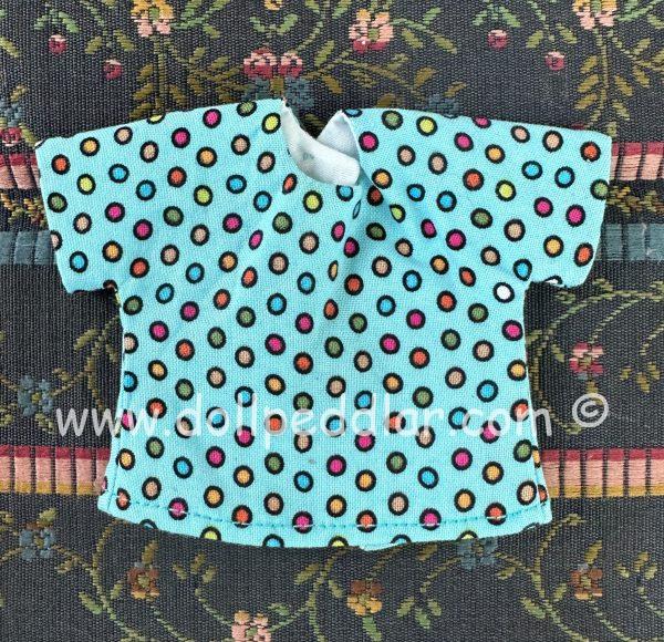 Teal Blue Four-Piece Outfit Fits 10" Dolls (Yo-SD/Etc) - Image 4