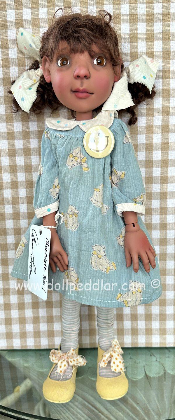 Connie Lowe Pearl 20" Chocolate Resin  BJD Doll One of a Kind - Image 3