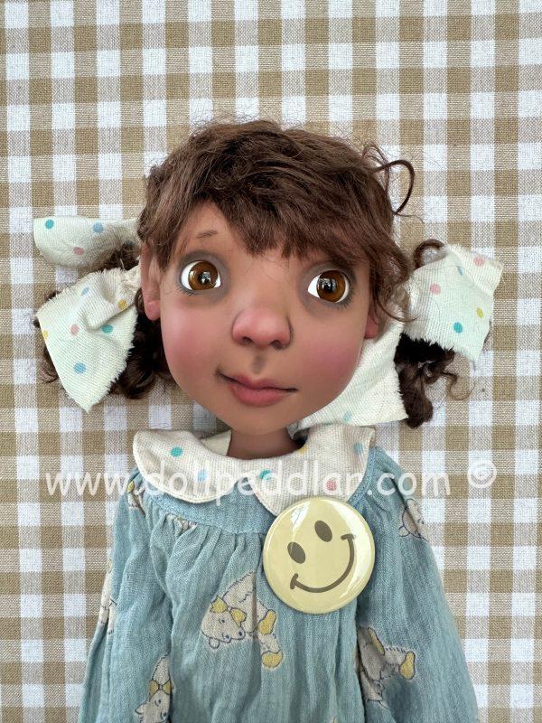 Connie Lowe Pearl 20" Chocolate Resin  BJD Doll One of a Kind - Image 2