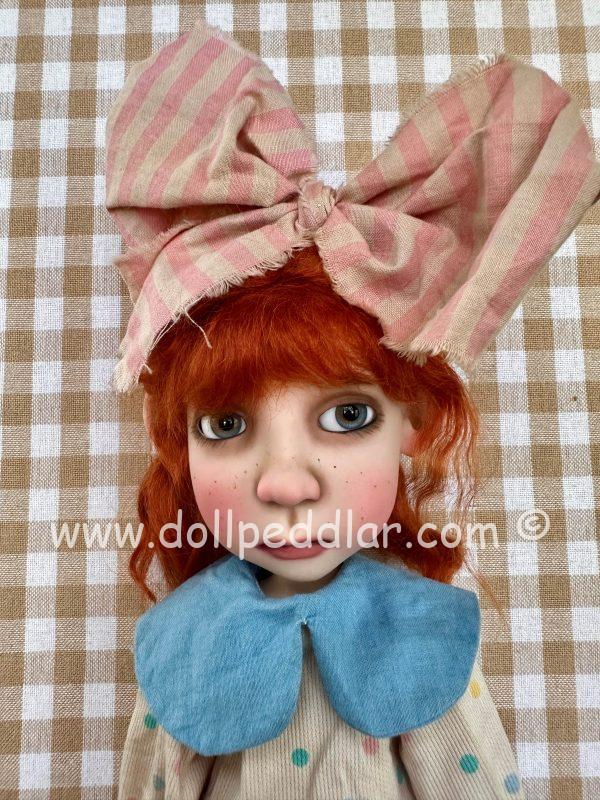 Connie Lowe Stella 16" Pink Resin BJD Doll OOAK - Image 4