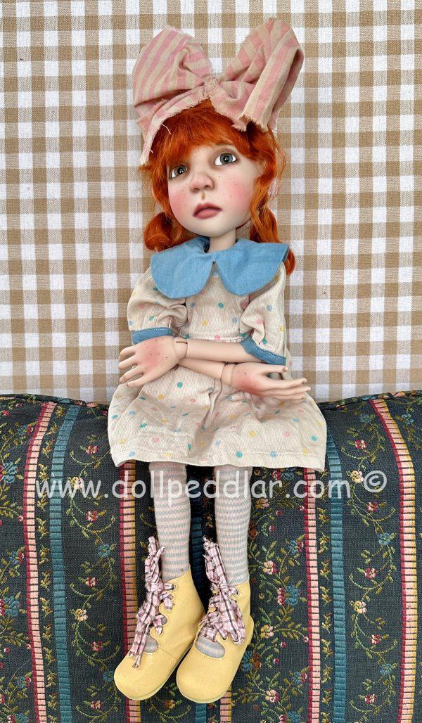 Connie Lowe Stella 16" Pink Resin BJD Doll OOAK - Image 9