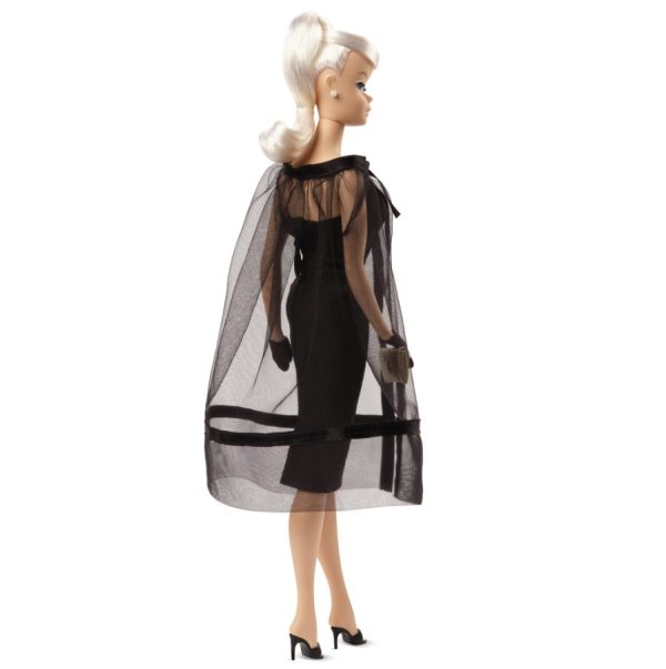 HRM88 Platinum Swirl Pony Barbie wearing Black Magic Reproduction Barbie Signature Collection - Image 3