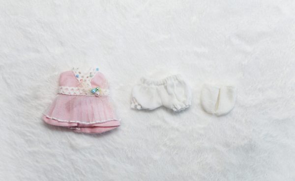 Mudoll Mini Dotory BonBon Cinnamon Unicorn Pink Full Set 13cm (6") - Image 4