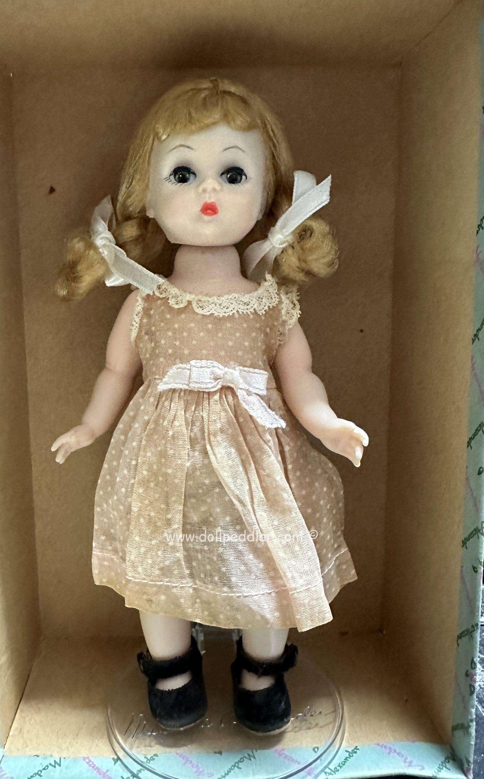 339 Blonde Vintage Madame Alexander-Kins Doll 8"