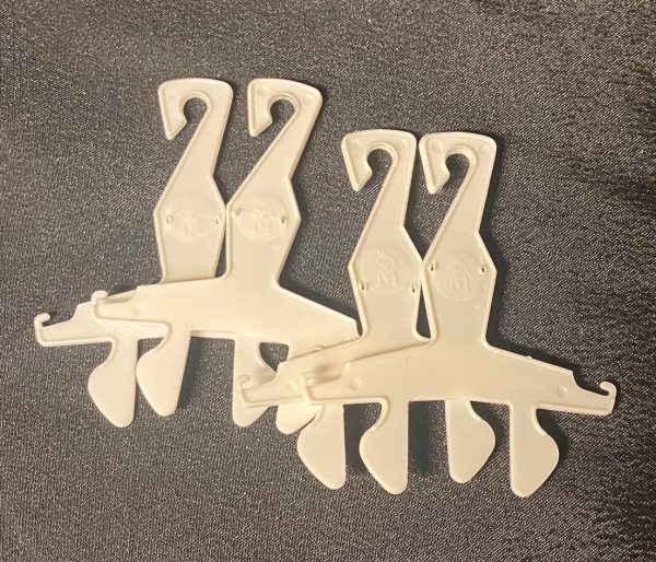 Vintage Mattel Barbie Pak Hangers (8)
