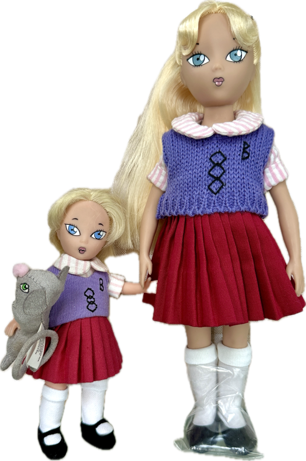 Madame Alexander Binah 9" & Binah 5" Dolls based on Madonna's Book The English Roses