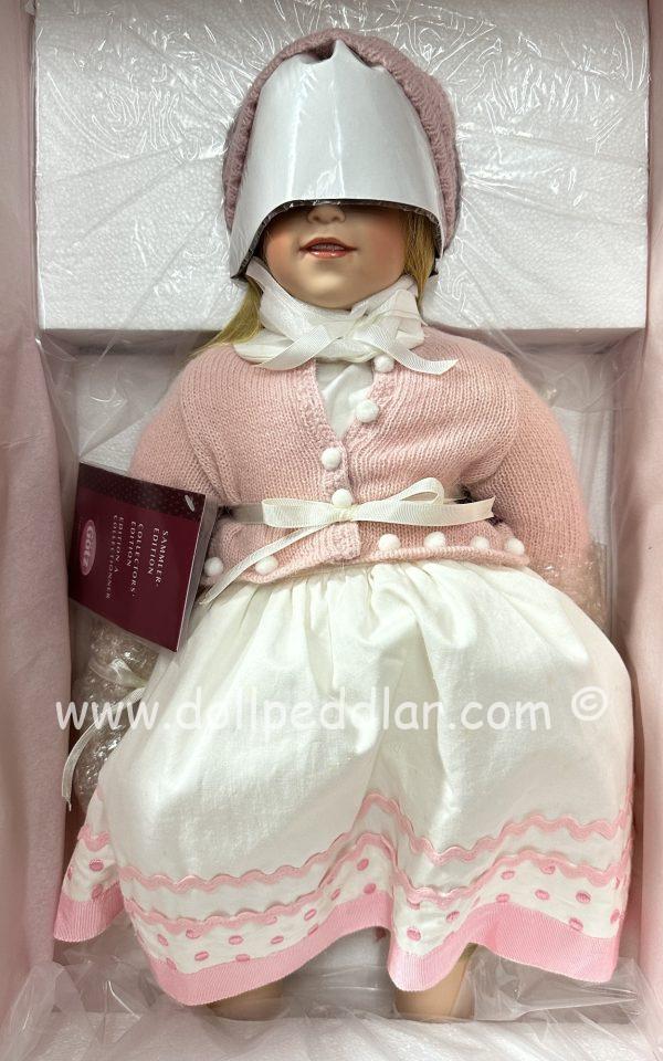 Gotz Eliza artist doll Eliza  by Sissel Skille 24" porcelain and cloth Never Removed from Box