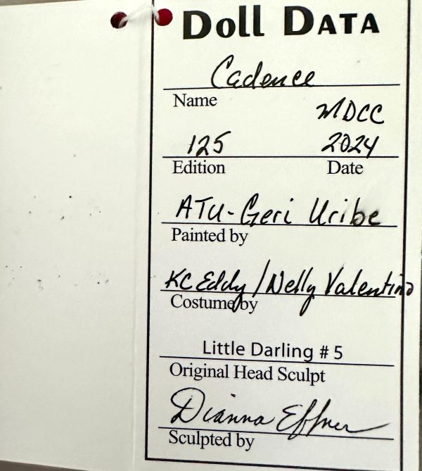 2024 MDCC Little Darling Cadence (New Sculpt) #5 by Dianna Effner w/Geri Uribe LE125 - Image 10