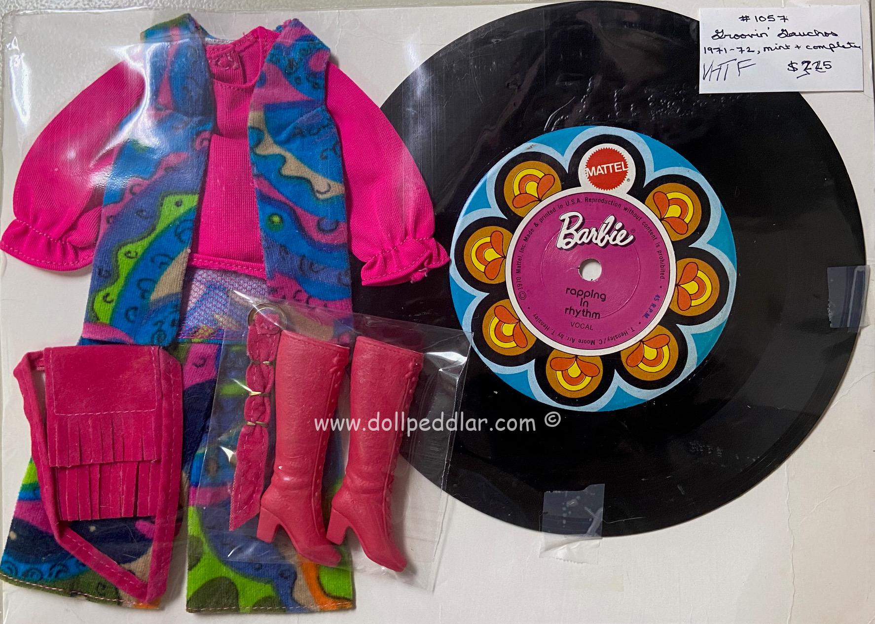 #1057 Groovin Gauchos Vintage Barbie Fashion & Record Mint/Complete RARE VHTF