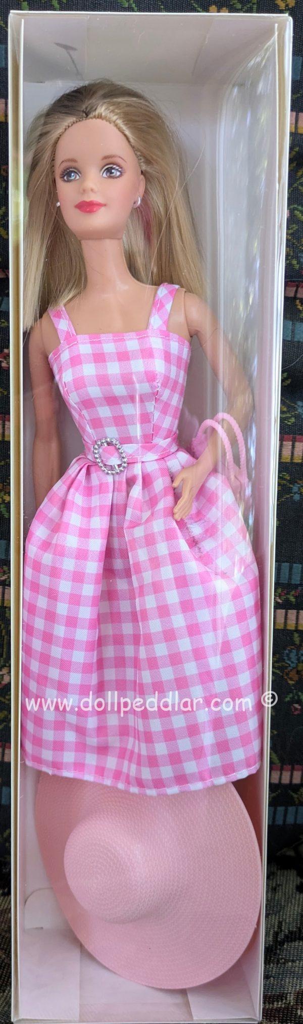 Barbie Dressed in Pink Gingham Dress - Image 3