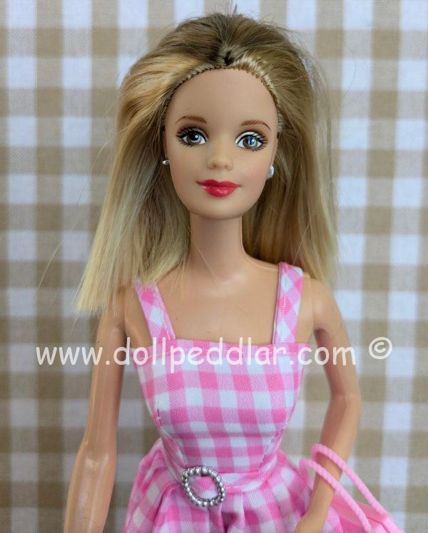 Barbie Dressed in Pink Gingham Dress - Image 4