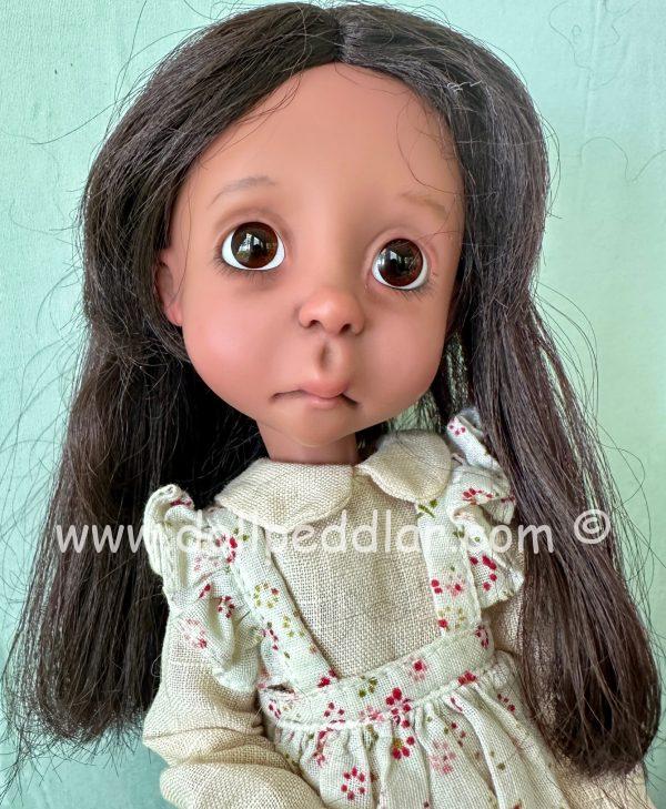 Brunette Long Wig with soft tendrils  size 7-8