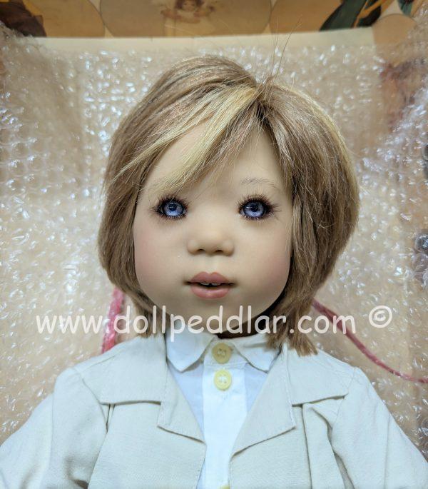 Annette Himstedt EMIL CLUB DOLL Never removed from box in shipper. coa