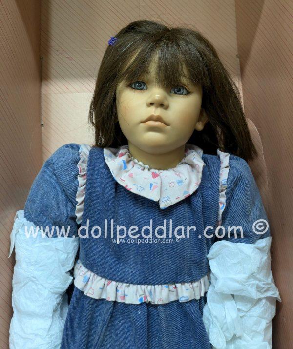 Annette Himstedt. FRIEDERIKE   WORLD CHILDREN COLLECTION.  29" Doll. Replaced Box & no shipper